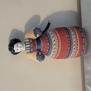 ~(Avon)~ Vintage American Heirloom Fabric Porcelain Head Doll